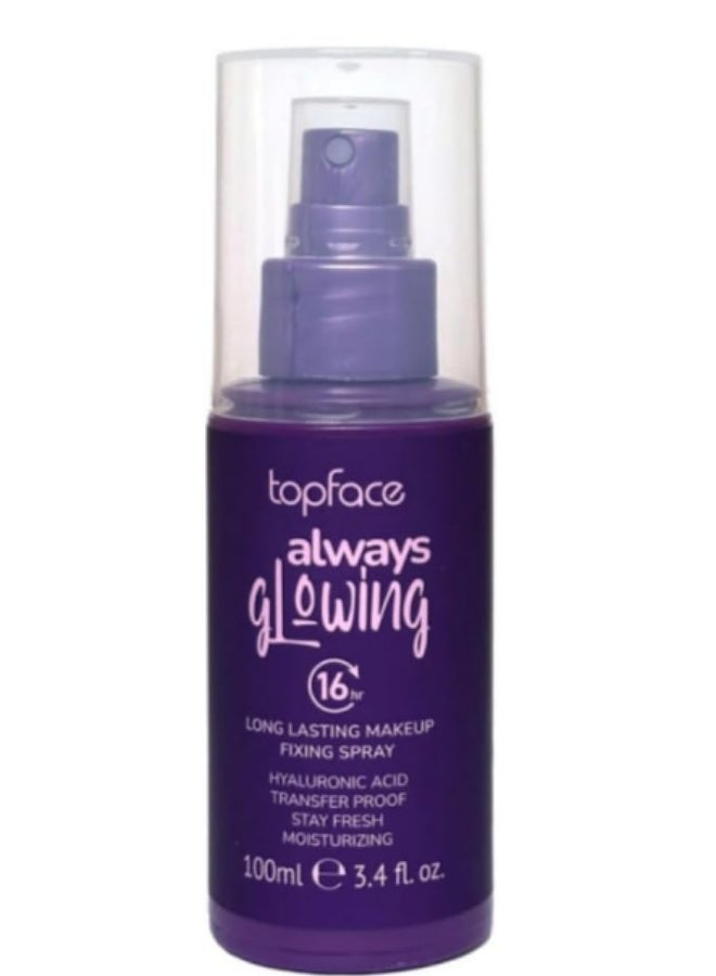 Topface always glowing 16hr Makeup fixing spray(100ml)